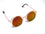 Aster Orange Mirrored Lens Glasses Gold