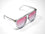 Begonia Pink Grey Ombre Sunglasses Grey