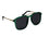 Breita Green Aviator Sunglasses
