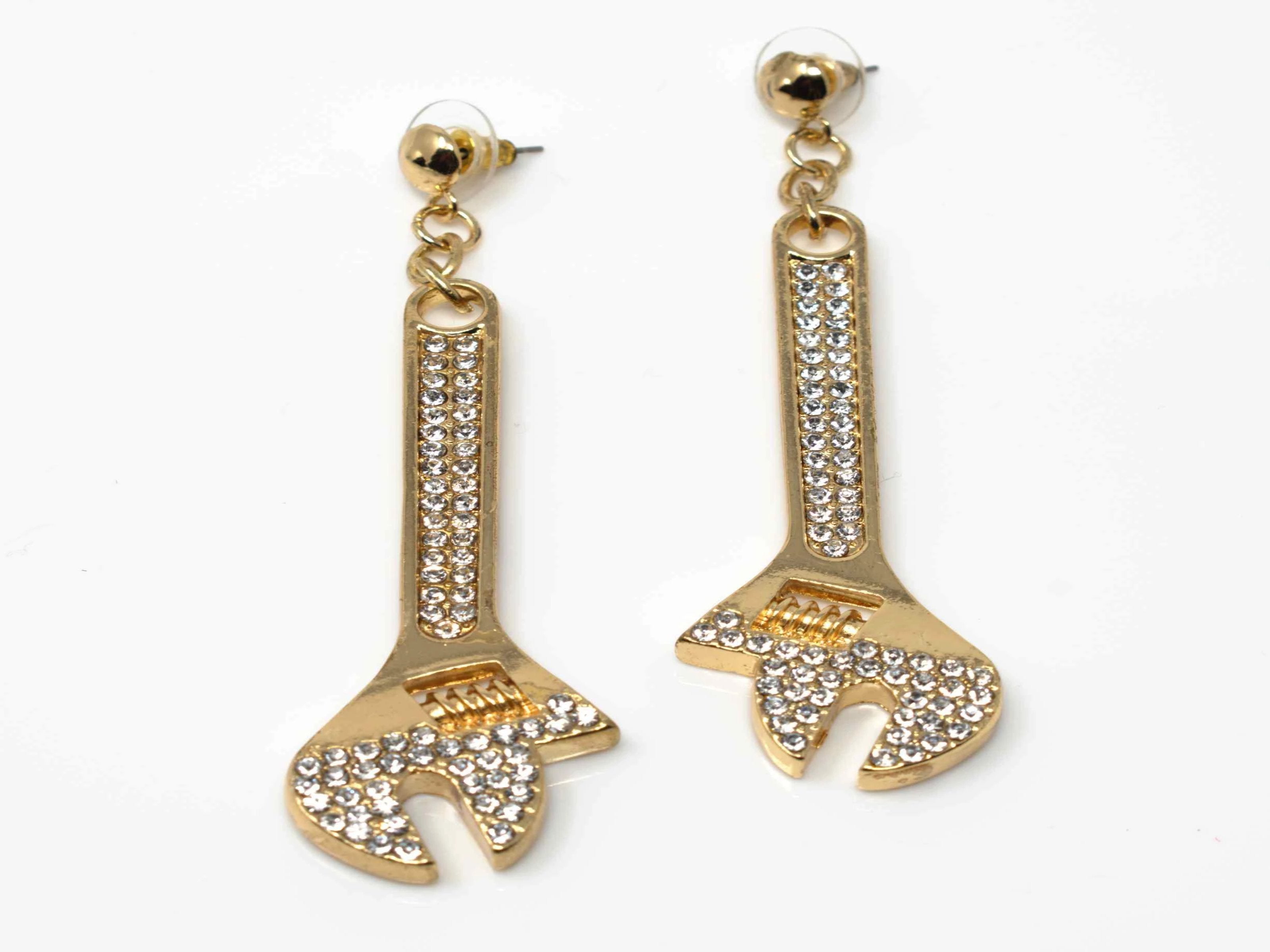 Lena Gold Dangle Earrings