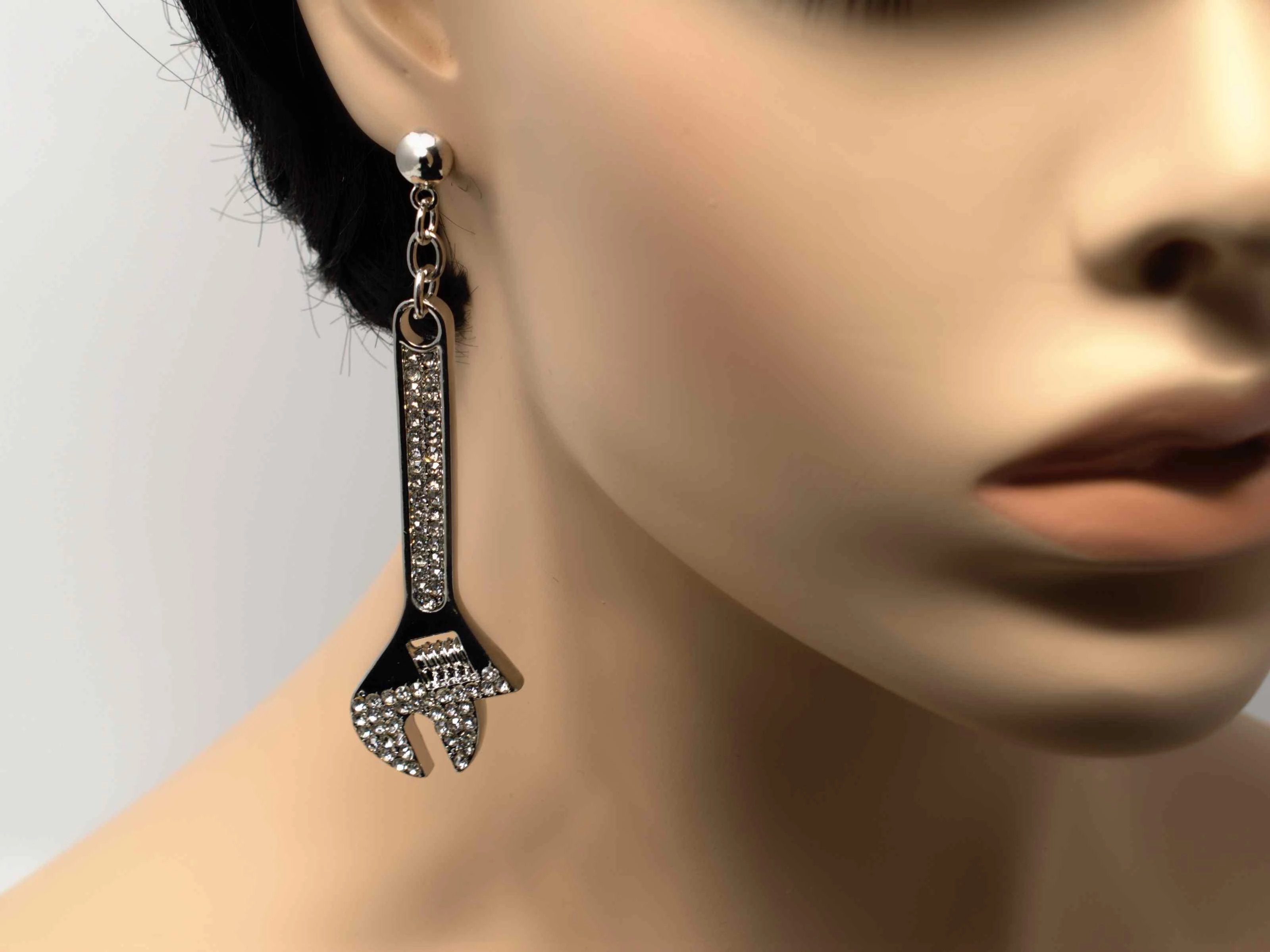 Lena Silver Dangle Earrings