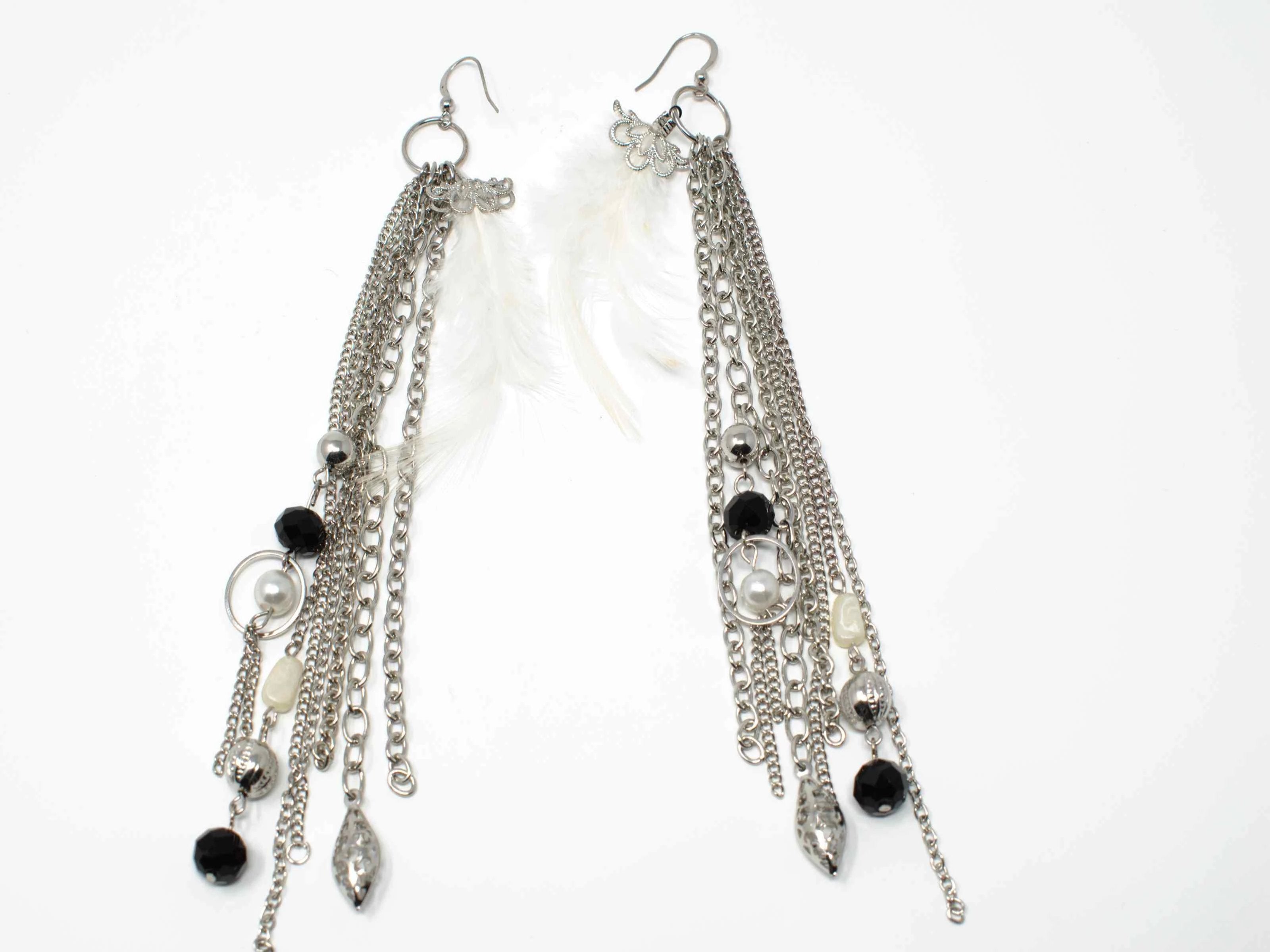 Melissa Silver Chains and charms Earrings