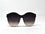 Sage Black To Gray Ombre Lens Sunglasses Clear