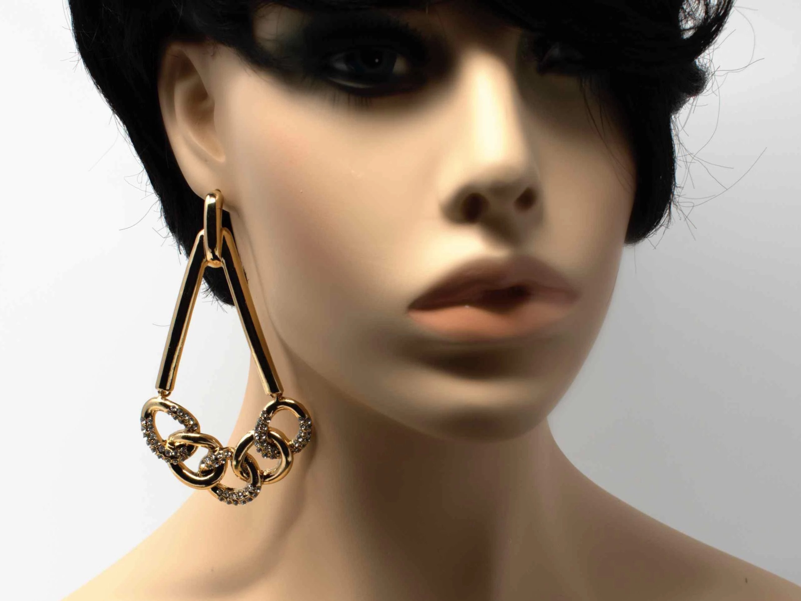 Shelby Gold Drop Dangle Earrings