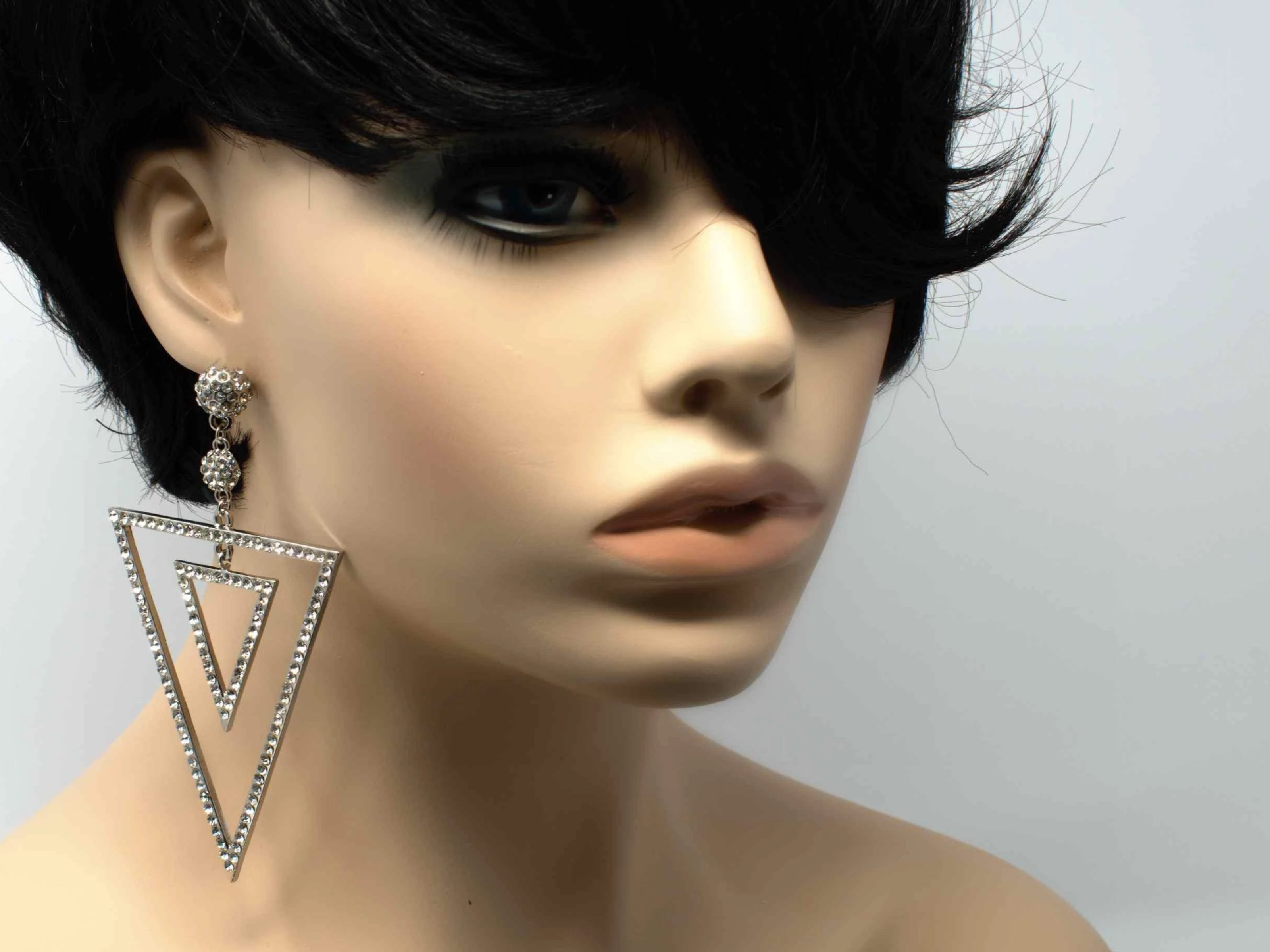 Zara Chandelier Earrings Silver
